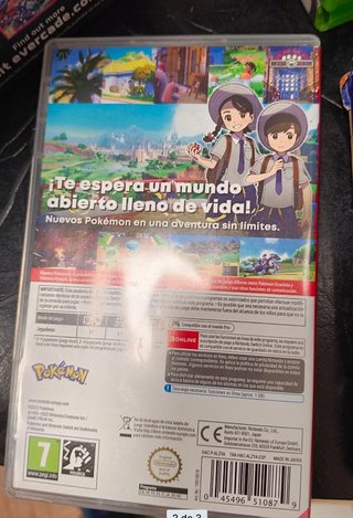Pokemon Purpura Nintendo Switch PAL ESP
