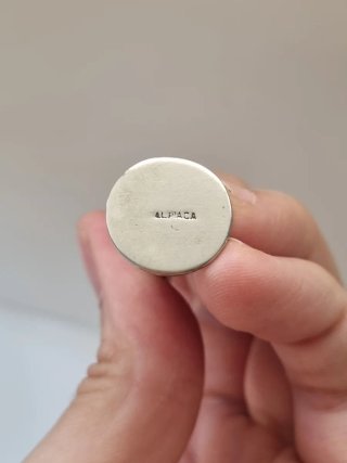 Pinza tenedor mecánica alpaca
