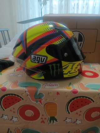 Casco AGV Pista GP firmado