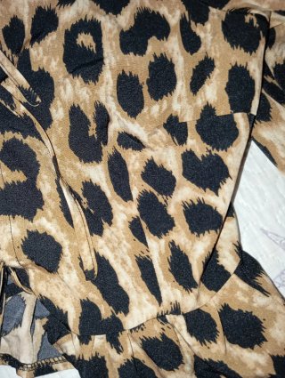 Blusa leopardo adolescente