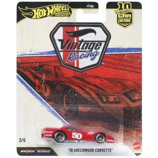 Hot Wheels Premium 5 Car Culture Vintage Racing