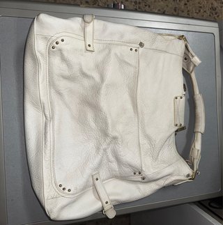 Bolso Blanco Cuero RR - Roberto Verino