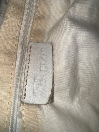 Bolso Blanco Cuero RR - Roberto Verino