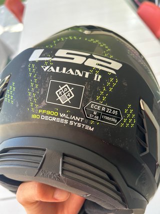 Casco Moto LS2 FF900 Valiant II Gripper