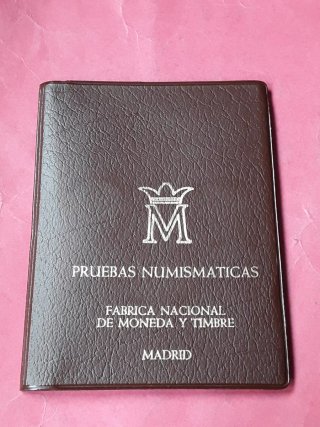 CARTERA PRUEBA NUMISMATICA 1975 PROOF. INCOMPLETA.