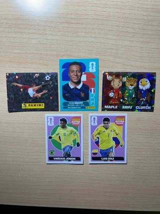 Lote cromos Panini Mundial 2026