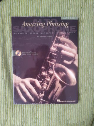Libro Amazing Phrasing Saxofón Alto Sax