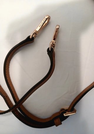 Michael Kors uso altracollo e cintura Pelle marone