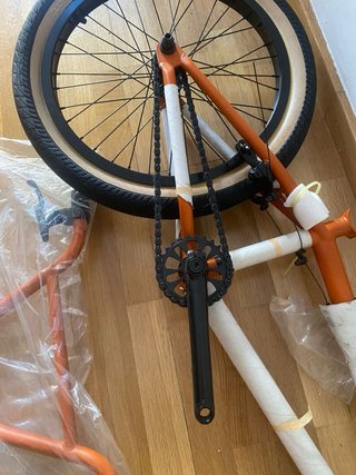 Bicicleta BMX Naranja