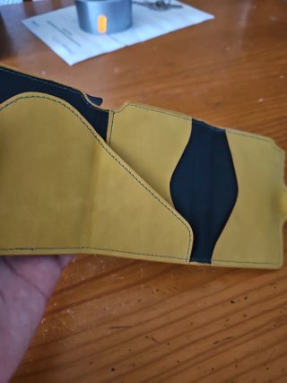 Cartera hombre tarjetero con cremallera