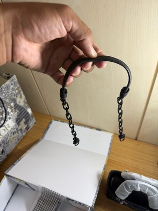 Borsa Mini Stile Dior Nera – Nuova con Scatola, Du