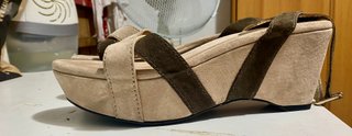 Sandali con plateau n. 39