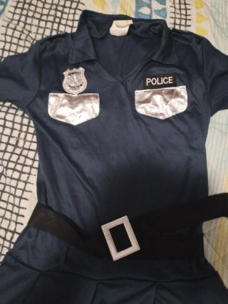 Disfraz Policía 3 piezas Talla M