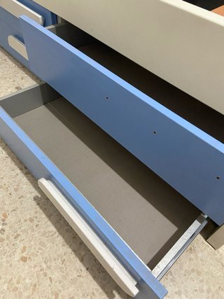 Cama 90x200 con cajonera
