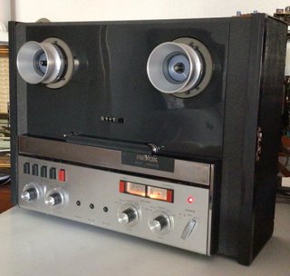 Revox A77 con caja amplificada