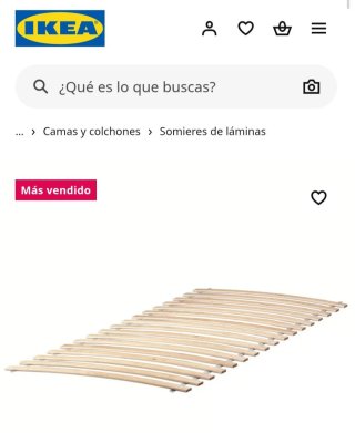 Somier de láminas IKEA