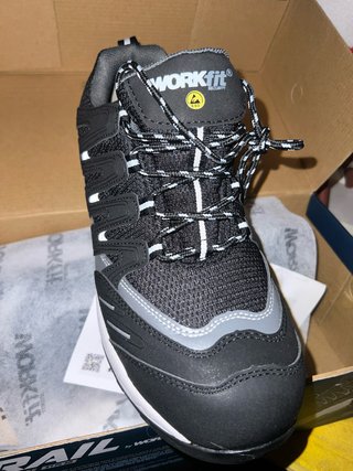 Zapatos de seguridad WORKFIT negros
