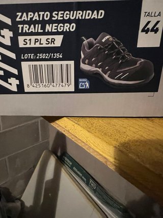 Zapatos de seguridad WORKFIT negros