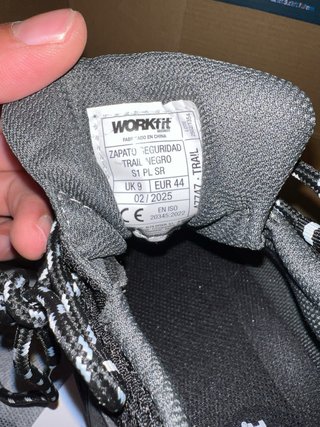 Zapatos de seguridad WORKFIT negros