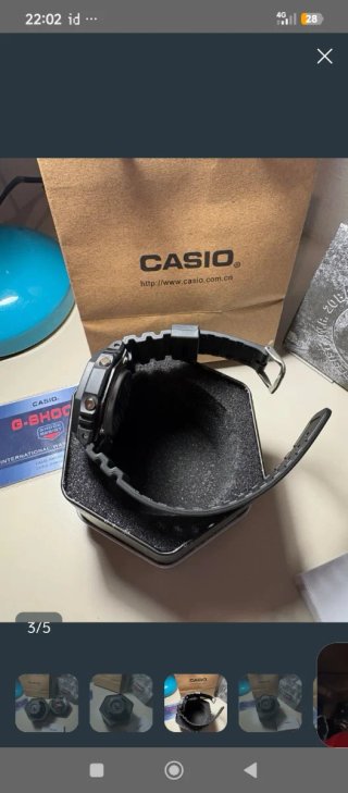 Reloj Casio G-Shock Negro