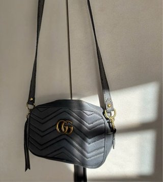 Borsa Gucci a tracolla nera