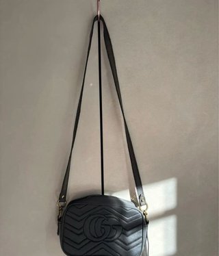 Borsa Gucci a tracolla nera