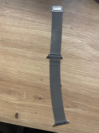 Correa Metal Apple Watch Plateada
