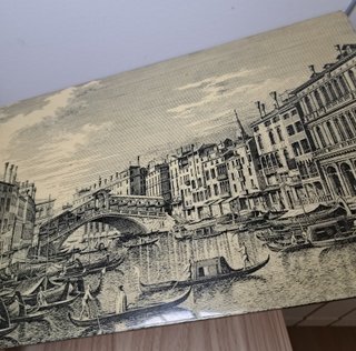 Pannello Vintage Venezia Ponte di Rialto