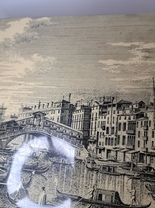 Pannello Vintage Venezia Ponte di Rialto