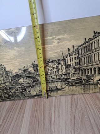 Pannello Vintage Venezia Ponte di Rialto