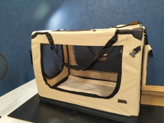 Transportín perros Plegable Lionto XXL 90x61x65 cm