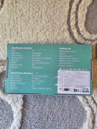 Kit Interruptor Inalámbrico Luz NEWLEAF