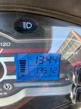 Moto Sym Symphony SR 125 Negra