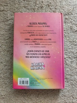 3 primeros libros de Karina y Marina