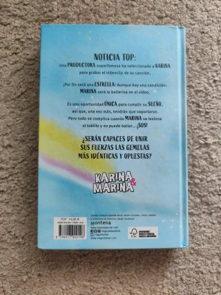 3 primeros libros de Karina y Marina