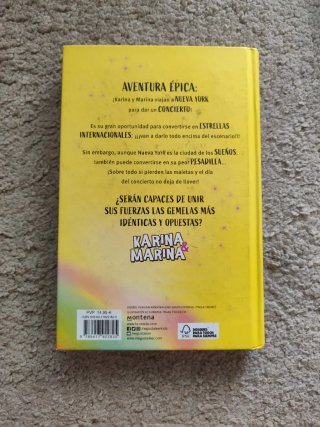 3 primeros libros de Karina y Marina