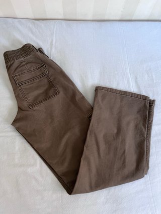 Pantalones marrones cargo Hollister