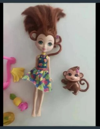 Muñecas Enchantimals con accesorios