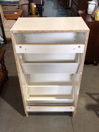 MUEBLE ZAPATERO BLANCO 2 PUERTAS