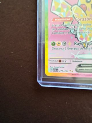 Pikachu ex Teracristal 277/217 heroes ascendentes