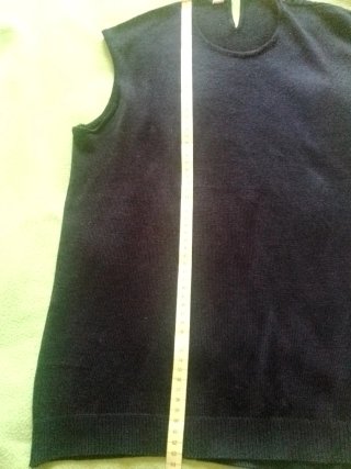 Canottiera vintage nera