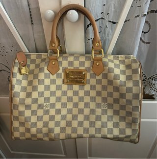 Borsa Louis Vuitton Damier Azur Speedy 30