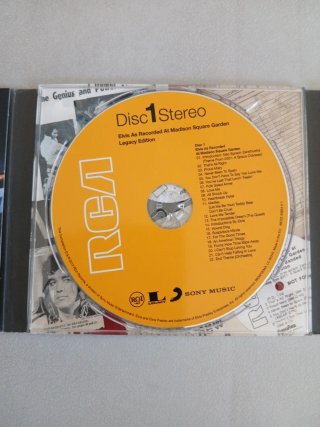 2CDs Elvis As Recorded At Madison Square Garden