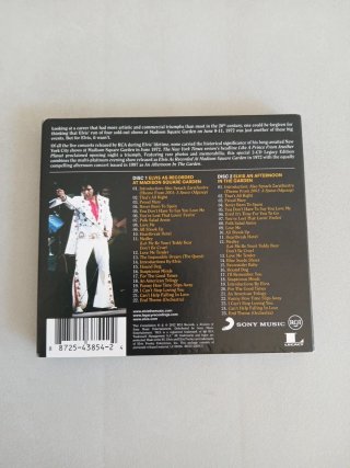 2CDs Elvis As Recorded At Madison Square Garden