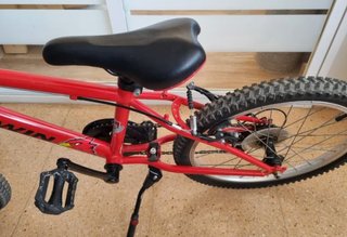 Bicicleta 20 Roja Decathlon
