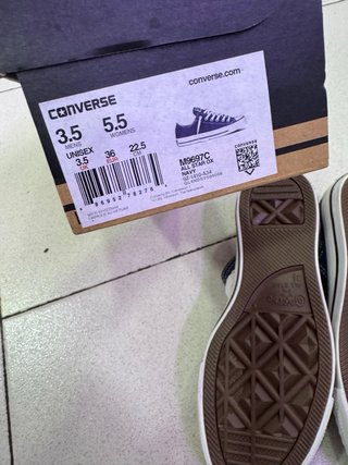 Bambas Converse Azul Marino Talla 36