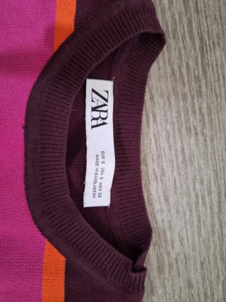 Top Corto Rayas Zara