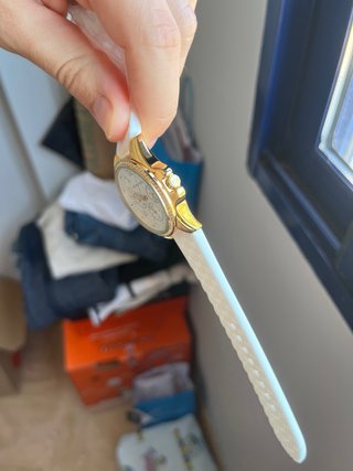 Reloj Michael Kors Pilot Multifunción Oro Blanco