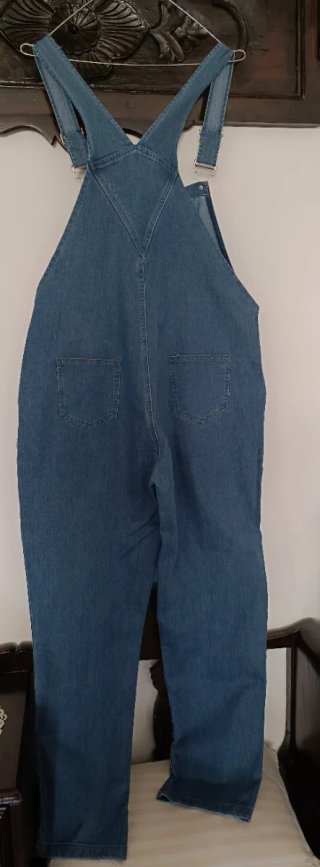 Pantalones Peto Vaqueros finos Mujer