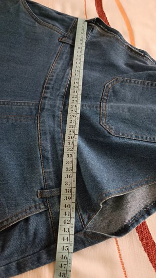 Pantalones Peto Vaqueros finos Mujer